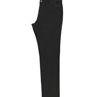 Black Slim Fit Stretch Canvas / Chino Trousers