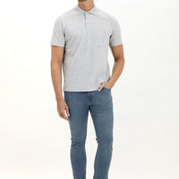Light Blue Slim Fit Stretch Denim Jeans