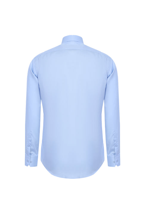 Light Blue Long Sleeve Non-Iron Classic Shirt