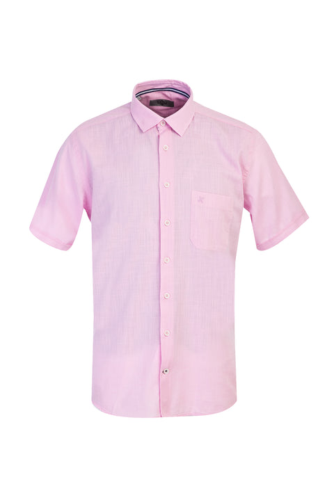 Medium Pink PN PAM SYNTHETIC F.SLEEVE SHIRT
