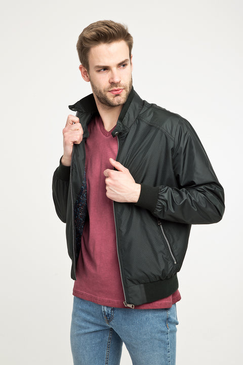 Dark Green Seasonal Sports Jacket