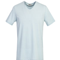 Light Blue V-Neck Slim Fit T-Shirt