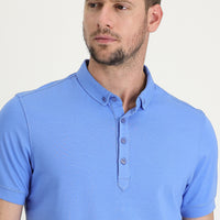 Dark Blue Half Italian High Neck Supreme T-Shirt