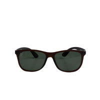Plum-colored UV-protected acetate-framed sunglasses