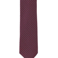 Dark Burgundy Patterned Tie