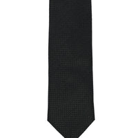 Black Patterned Tie