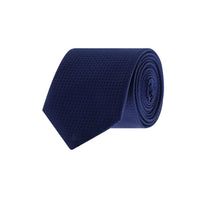 Dark Navy Patterned Tie