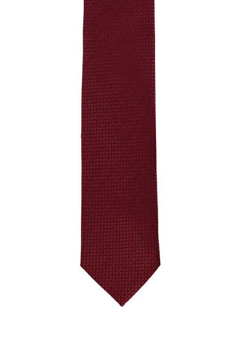 Flag Red Patterned Tie