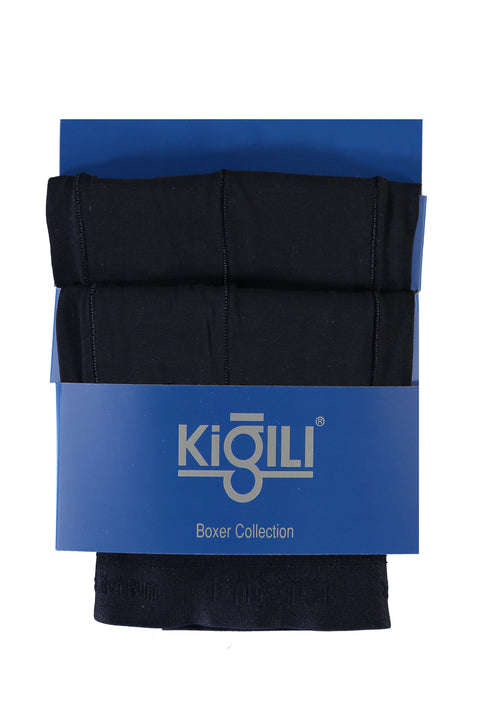 Light Navy Blue 2-Pack Plain Supreme Boxer Shorts