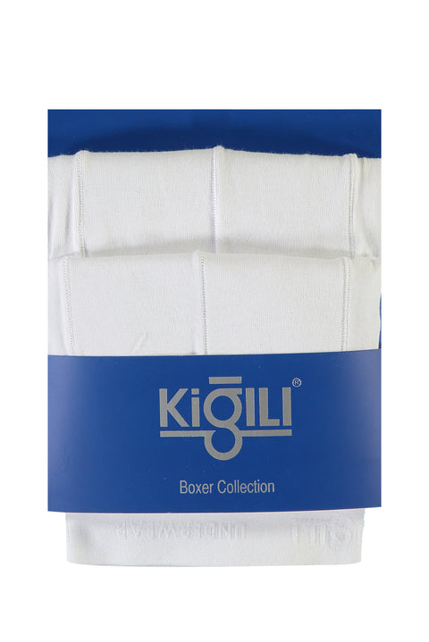 White 2-Pack Cotton Supreme Boxer Shorts Set
