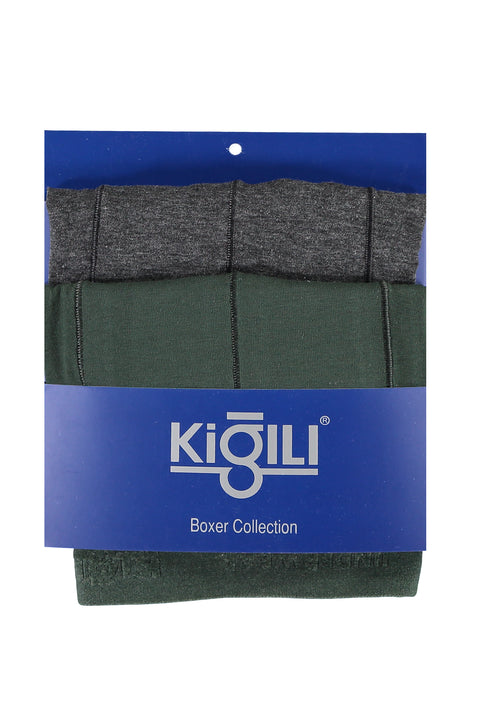 Light Anthracite 2-Pack Plain Supreme Boxer