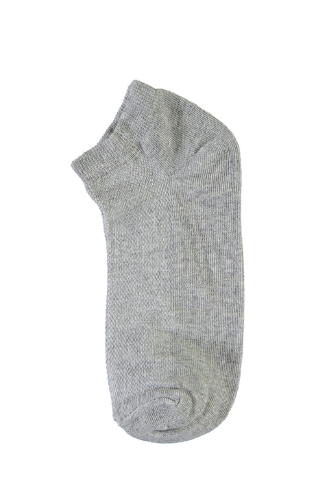 Light Grey Melange Sports Socks