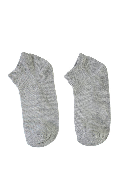 Light Grey Melange Sports Socks
