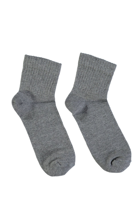 Medium Grey Sports Ankle Socks