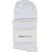 White Sports Ankle Socks