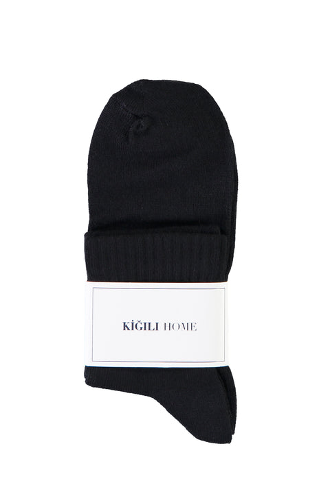 Black Sports Ankle Socks