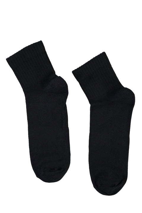 Black Sports Ankle Socks