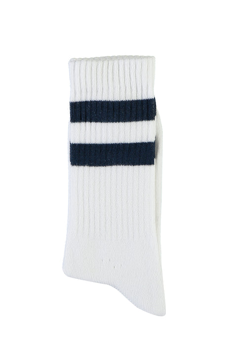 White Sports Ankle Socks