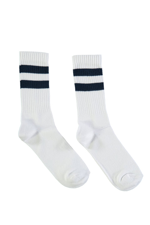 White Sports Ankle Socks