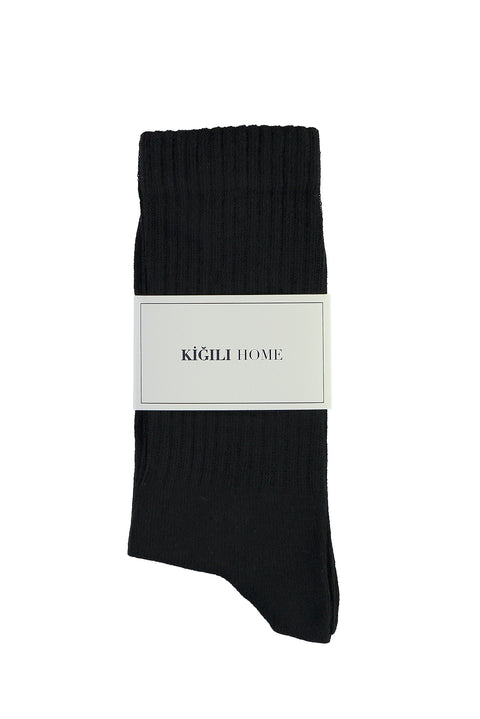 Black Sports Ankle Socks