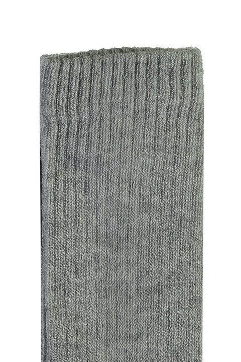 Medium Grey Melange Sports Socks