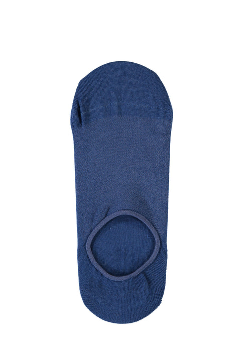 Indigo Loafer Socks