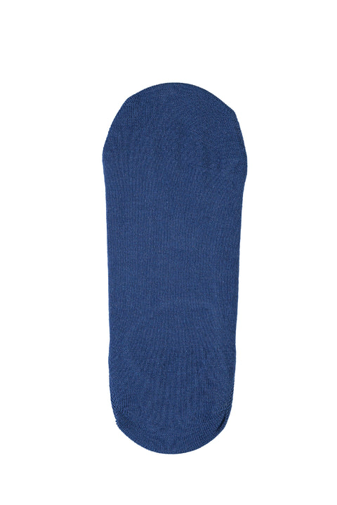 Indigo Loafer Socks