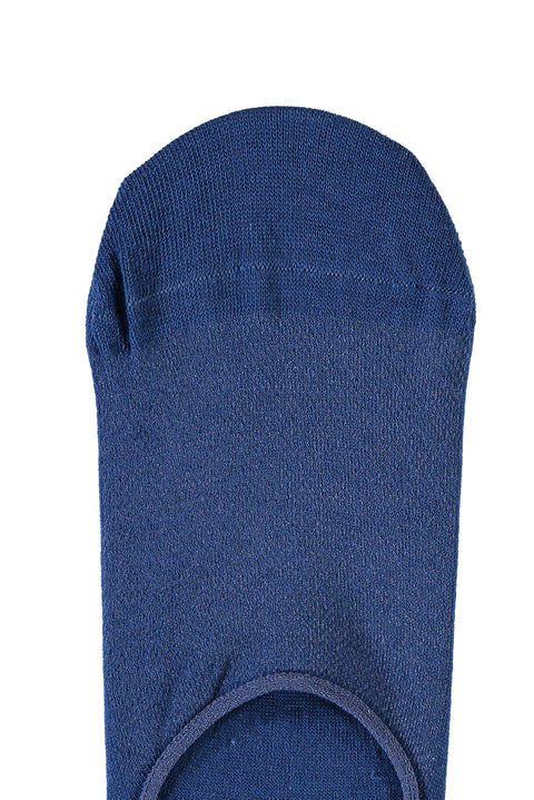 Indigo Loafer Socks