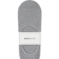 Light Grey Melange Loafer Socks
