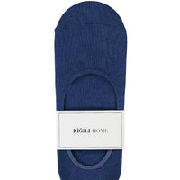 Indigo Loafer Socks