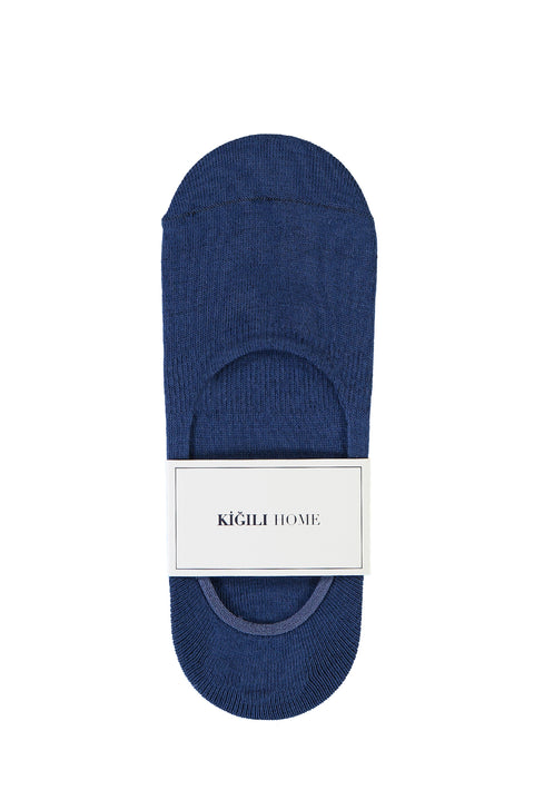 Indigo Loafer Socks
