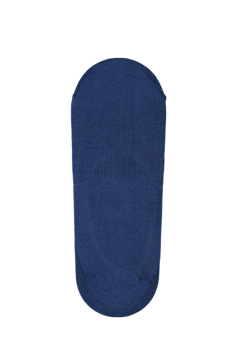 Indigo Loafer Socks