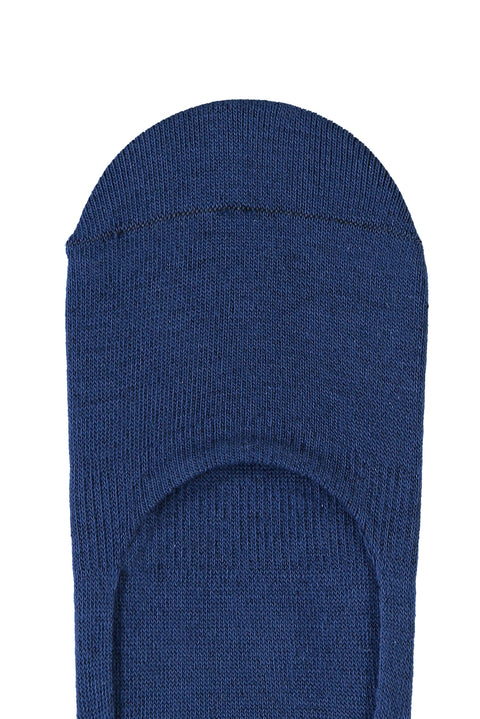 Indigo Loafer Socks