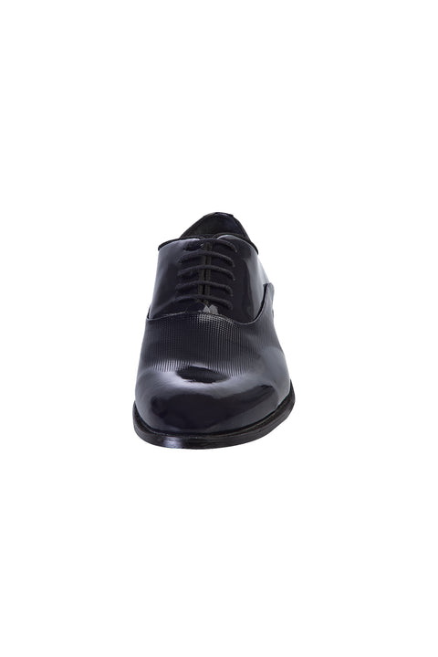 Dark Navy Classic Patent Leather Shoes