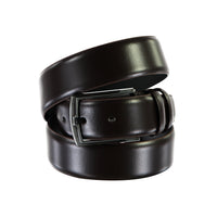 Dark Brown Classic Leather Belt