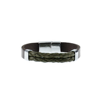 Dark Brown Leather Bracelet