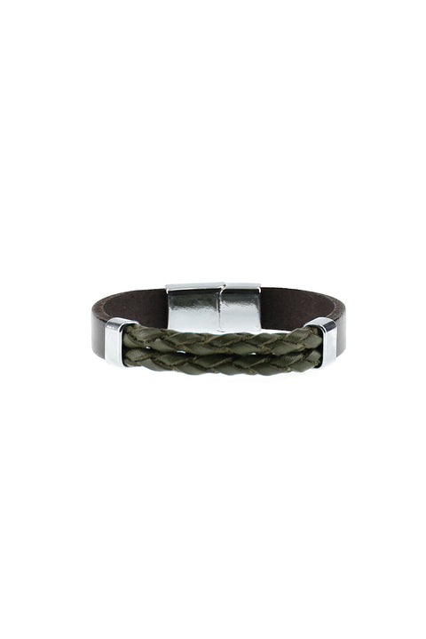 Dark Brown Leather Bracelet