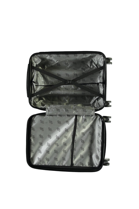 Medium Gray Cabin Size Suitcase