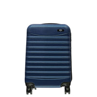 Light Navy Blue Cabin Size Suitcase
