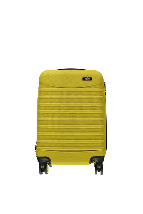 Dark Yellow Cabin Size Suitcase