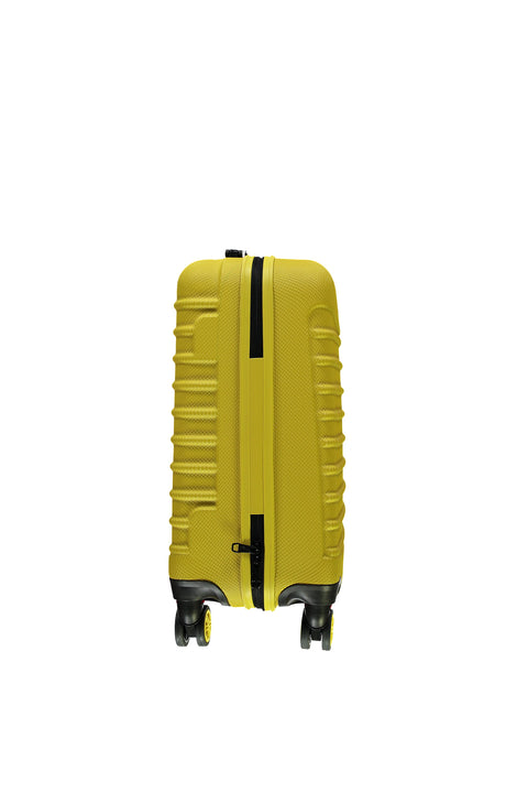 Dark Yellow Cabin Size Suitcase