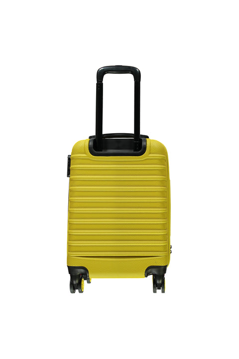 Dark Yellow Cabin Size Suitcase