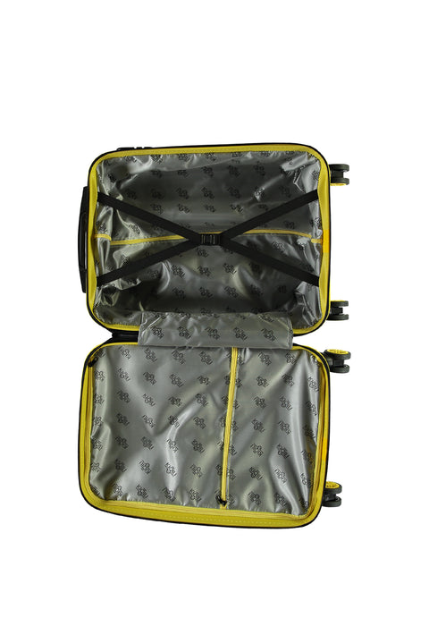 Dark Yellow Cabin Size Suitcase