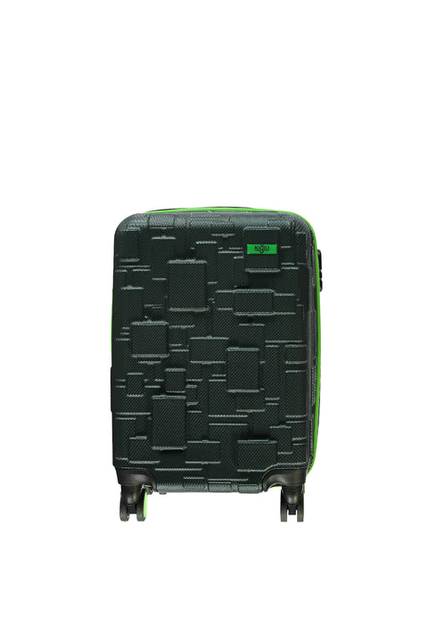 Dark Green Cabin Size Suitcase