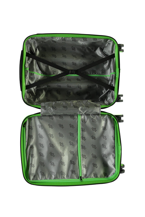 Dark Green Cabin Size Suitcase