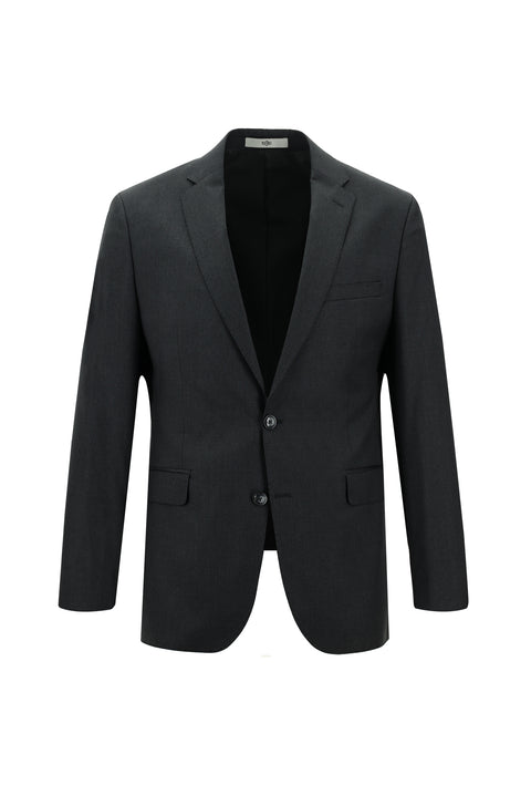 Medium Anthracite 7 Drop Super Slim Fit Extra Narrow Cut Wool Suit