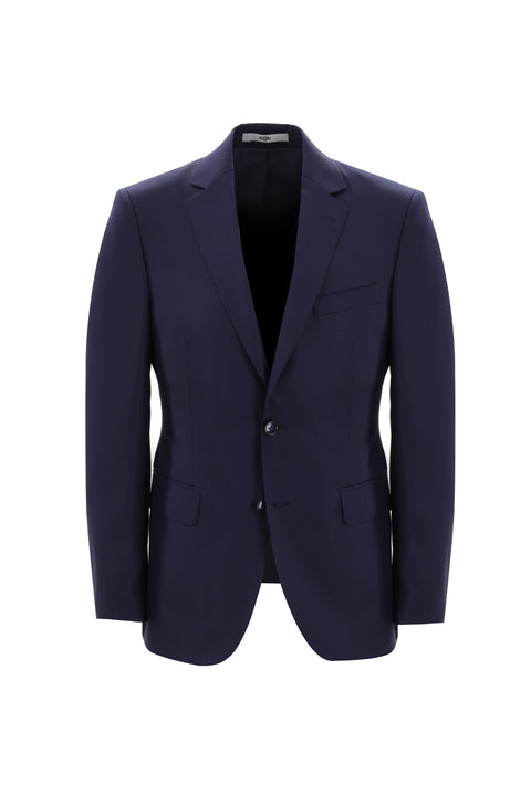 Dark Navy 7 Drop Slim Fit Narrow Cut Wool Suit