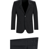 Black 7 Drop Slim Fit Narrow Cut Suit