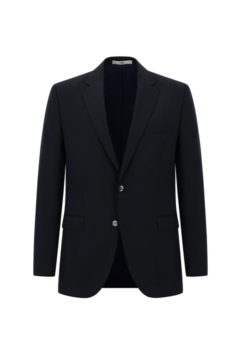 Dark Navy 4-Drop Relaxed Fit Suit