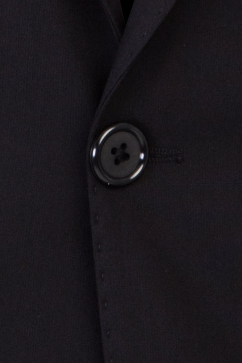 Black 7 Drop Slim Fit Antibacterial Suit